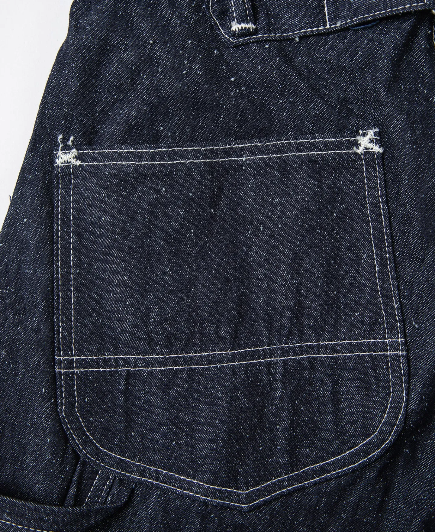 Clearance Slub Pearl Yarn Indigo Denim Carpenter Pants Jeans | Denim