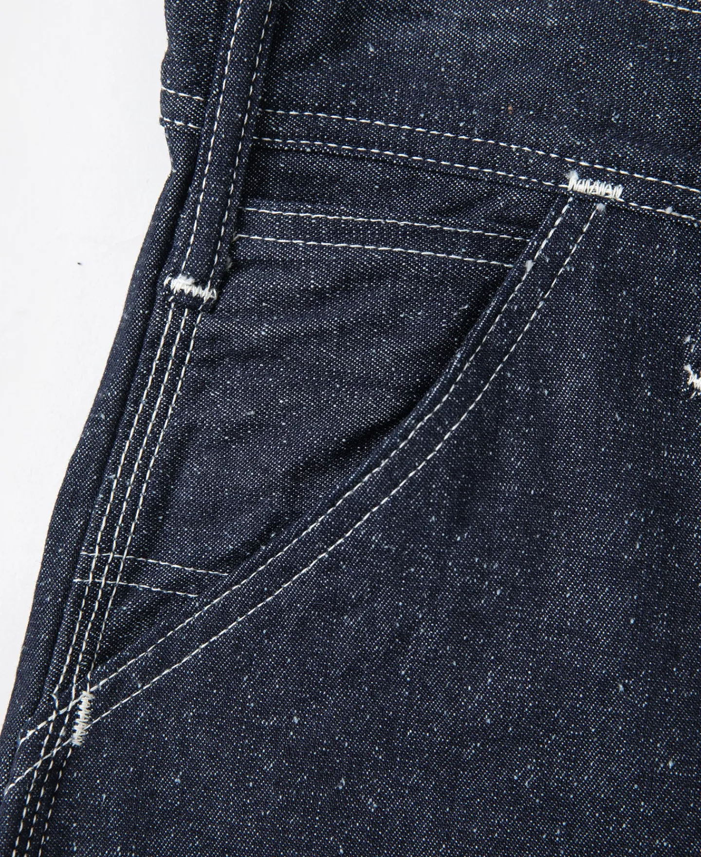 Clearance Slub Pearl Yarn Indigo Denim Carpenter Pants Jeans | Denim