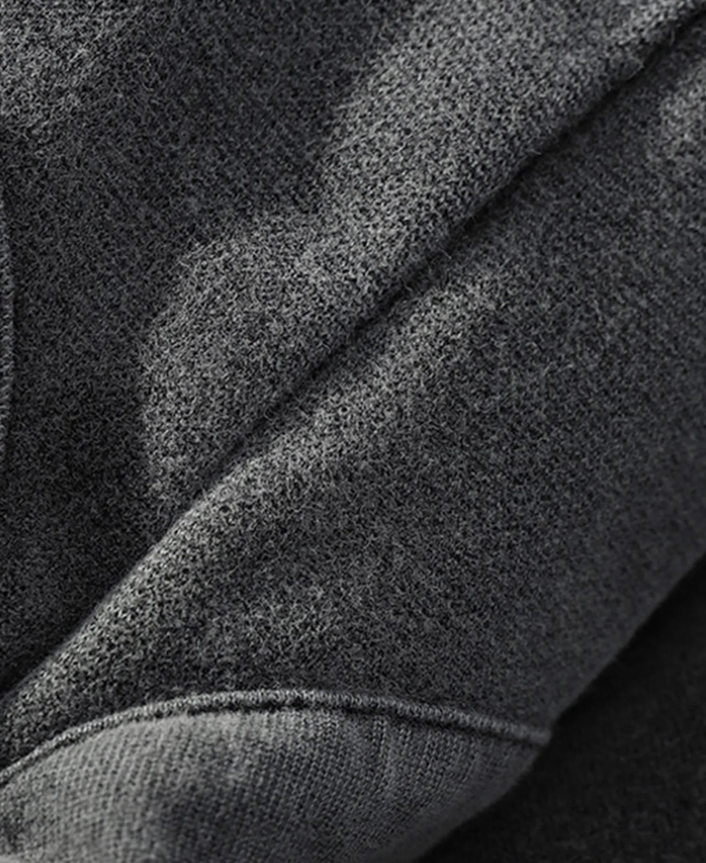 Best Suede Textured Drop Shoulder T-Shirt - Dark Gray Long Sleeve T-Shirts | T-shirts
