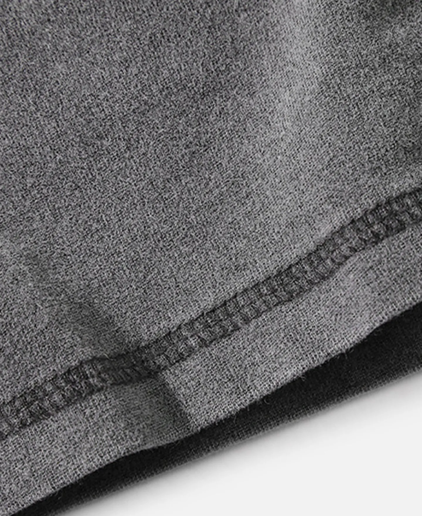 Best Suede Textured Drop Shoulder T-Shirt - Dark Gray Long Sleeve T-Shirts | T-shirts