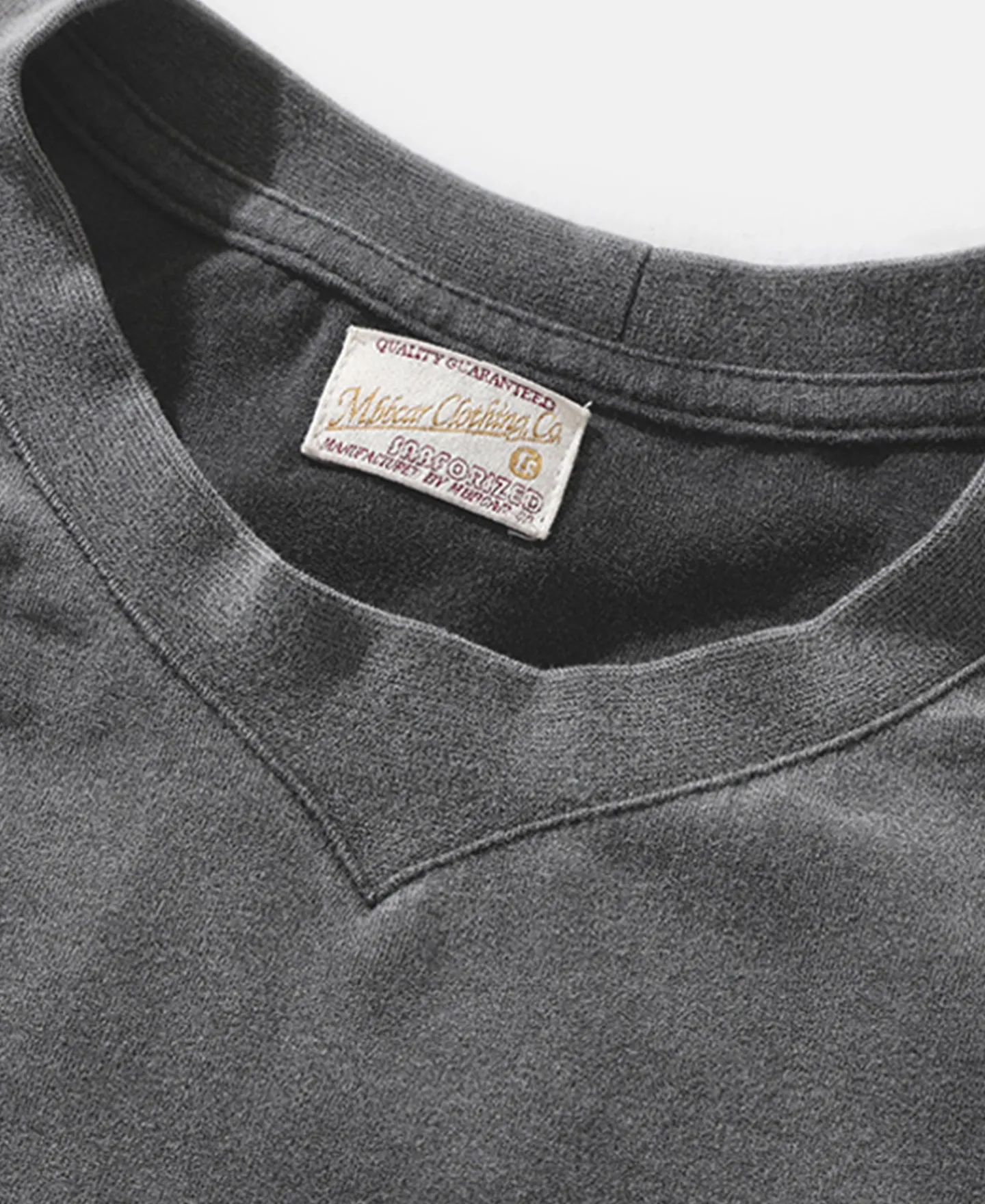 Best Suede Textured Drop Shoulder T-Shirt - Dark Gray Long Sleeve T-Shirts | T-shirts