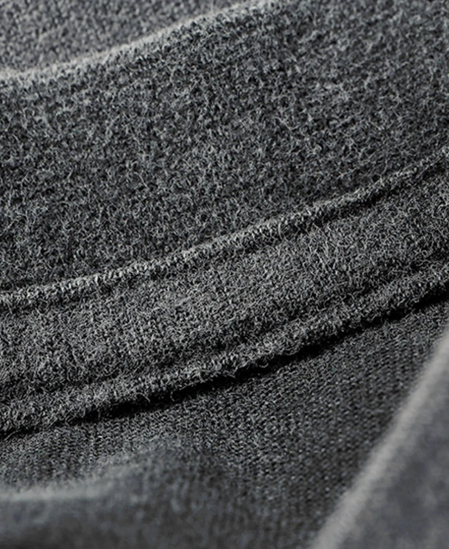 Best Suede Textured Drop Shoulder T-Shirt - Dark Gray Long Sleeve T-Shirts | T-shirts
