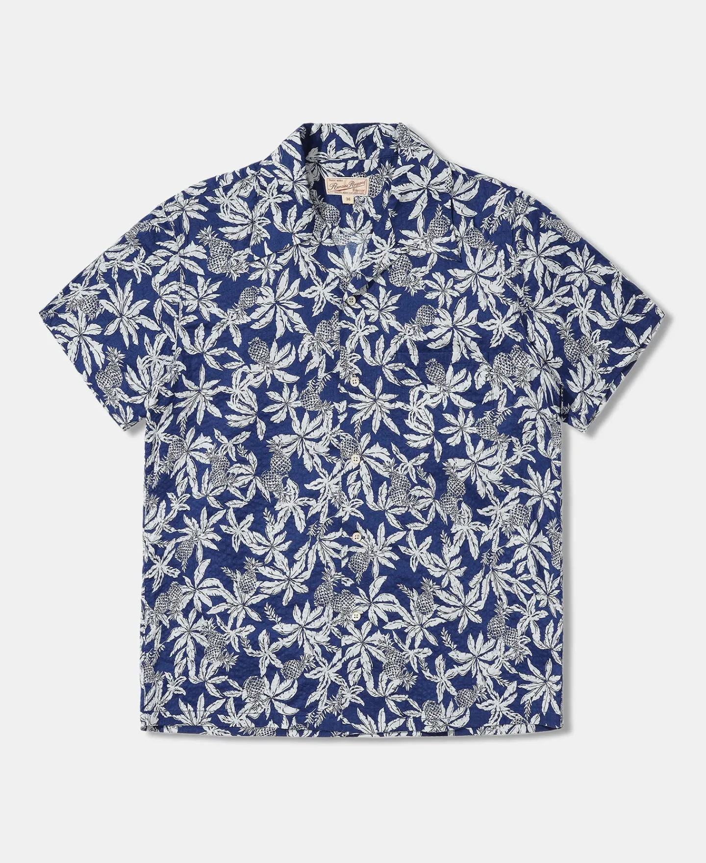 Online Tropical Palm & Pineapple Aloha Shirt Short Sleeve Shirts | Shirts