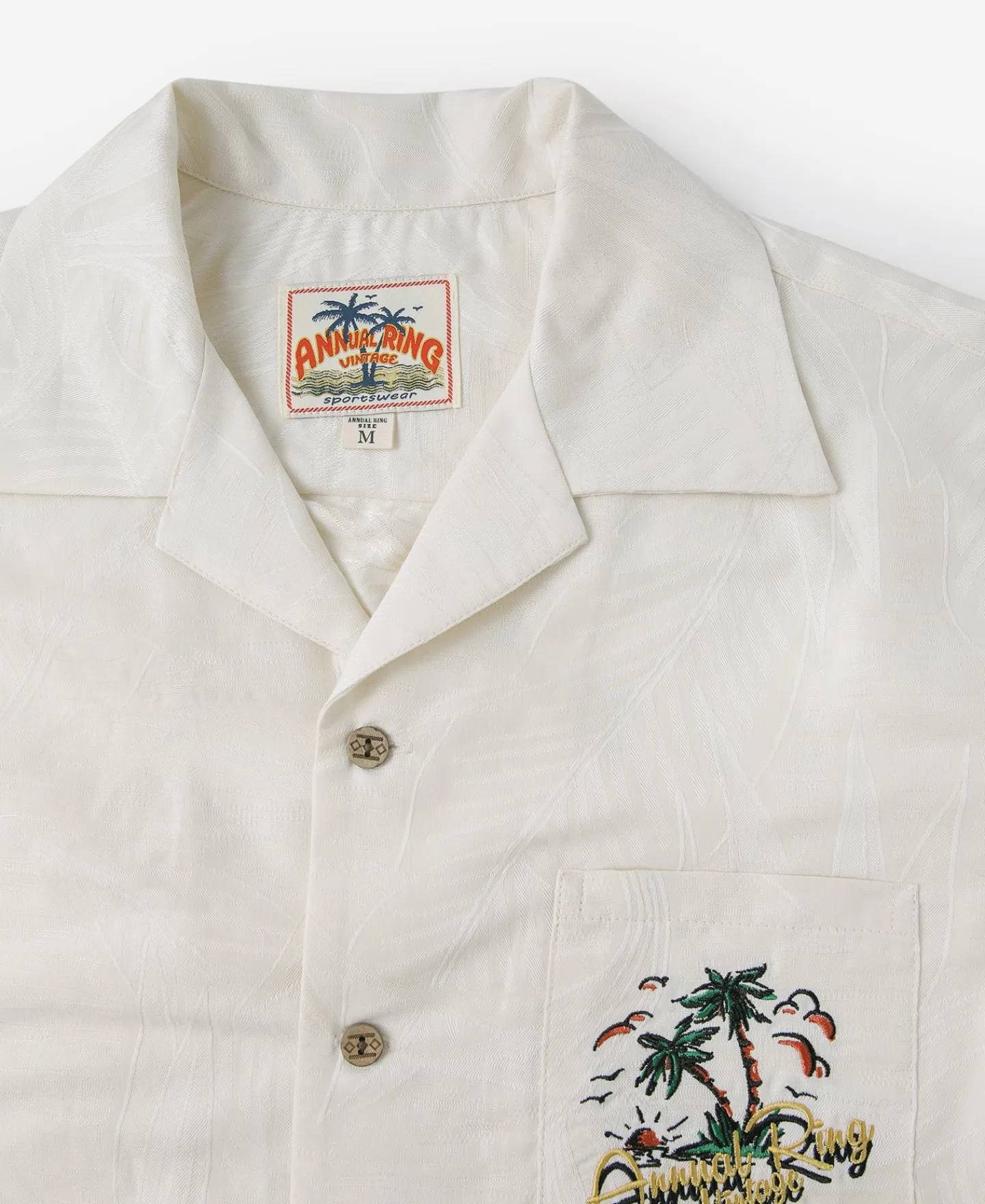 Best Tropical Plants Jacquard Aloha Shirt Short Sleeve Shirts | Shirts