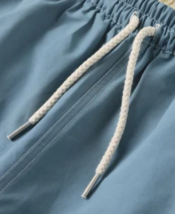 Sale Two-Tone Beach Swim Trunks - Light Blue/Apricot Shorts