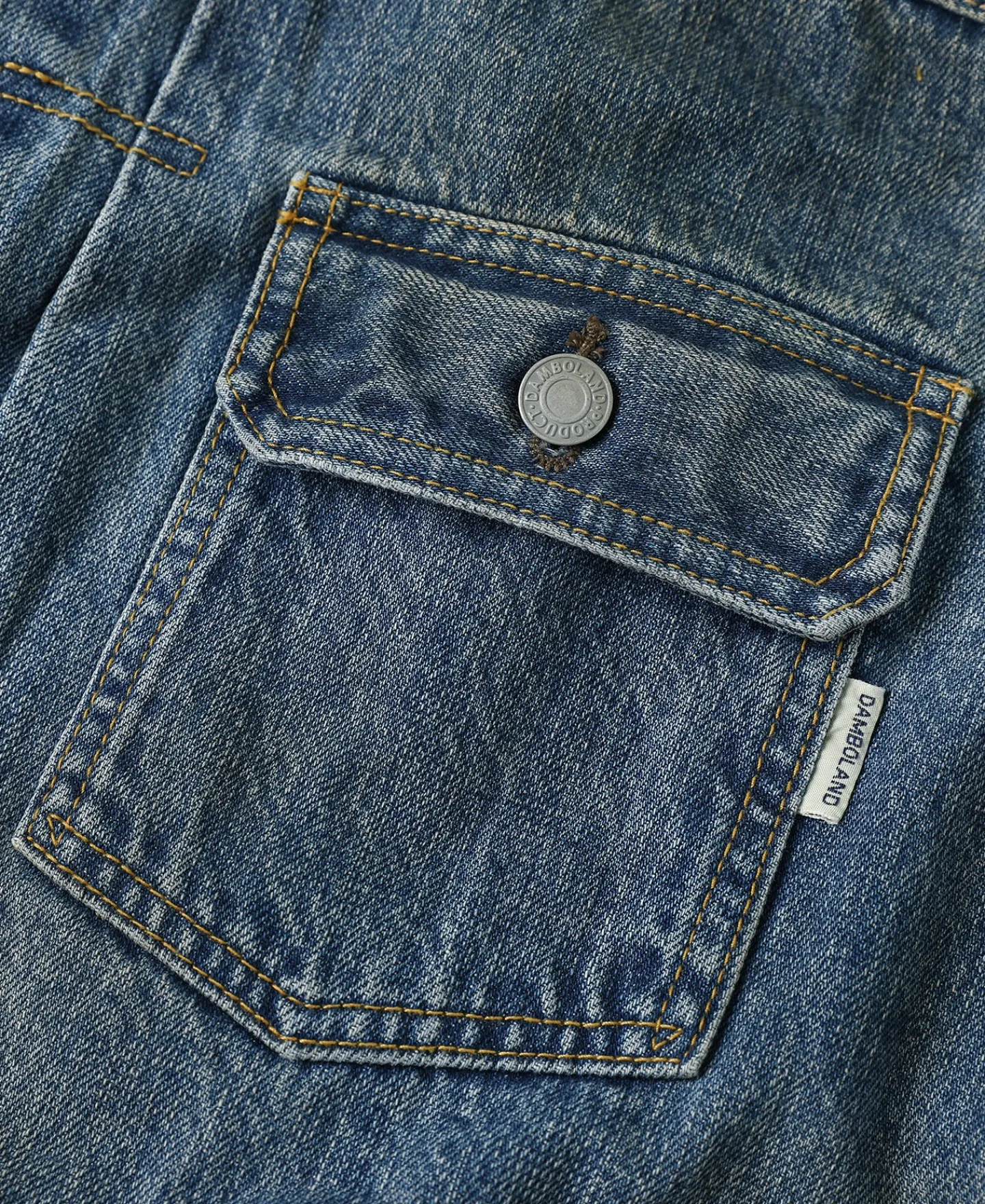 Outlet Type 1 Washed Denim Jacket - Repaired Edition Jackets&coats | Denim Jackets