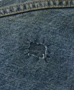 Outlet Type 1 Washed Denim Jacket - Repaired Edition Jackets&coats | Denim Jackets