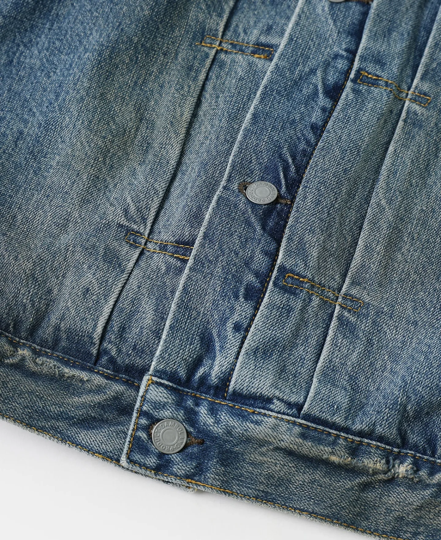 Outlet Type 1 Washed Denim Jacket - Repaired Edition Jackets&coats | Denim Jackets