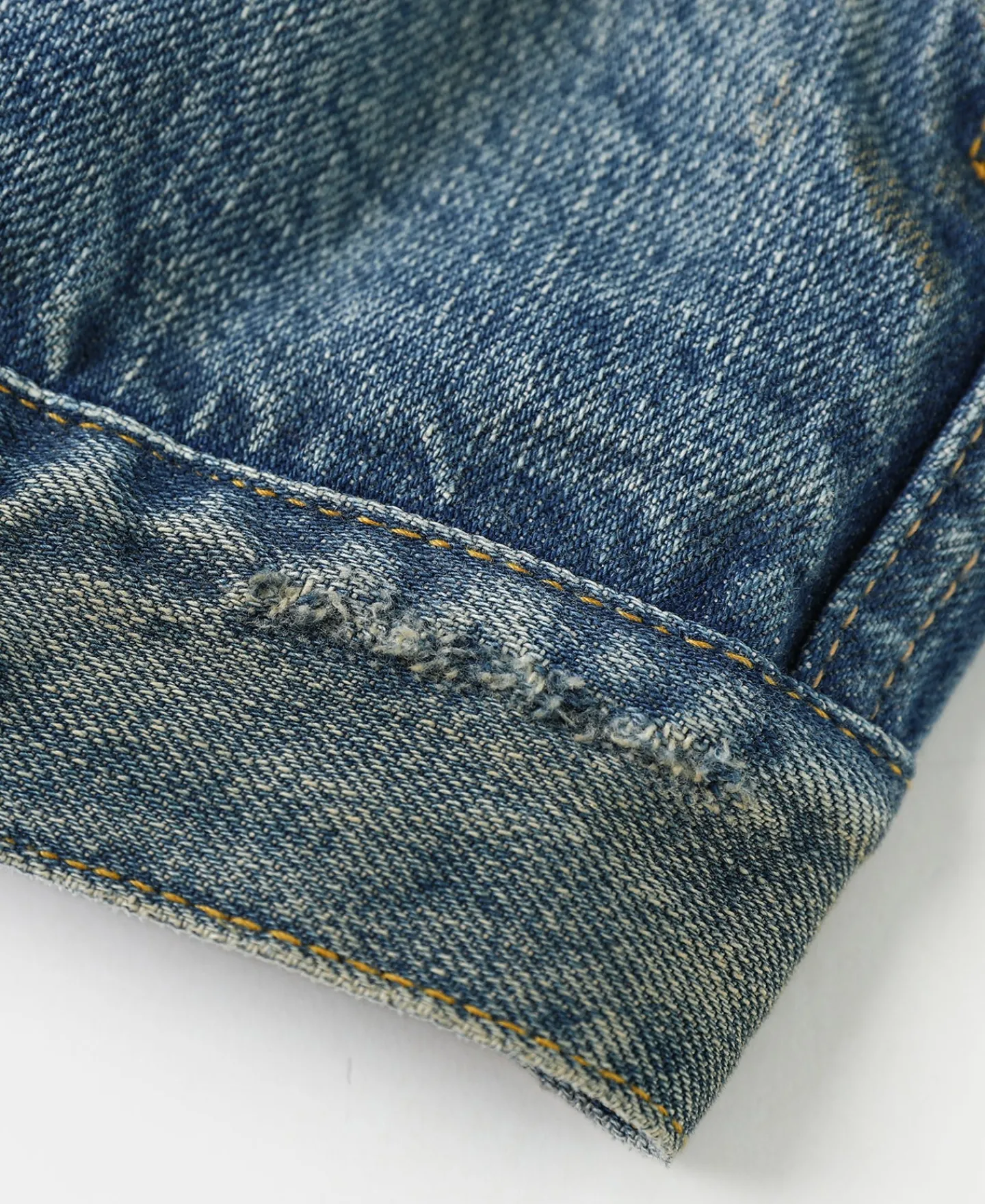 Outlet Type 1 Washed Denim Jacket - Repaired Edition Jackets&coats | Denim Jackets