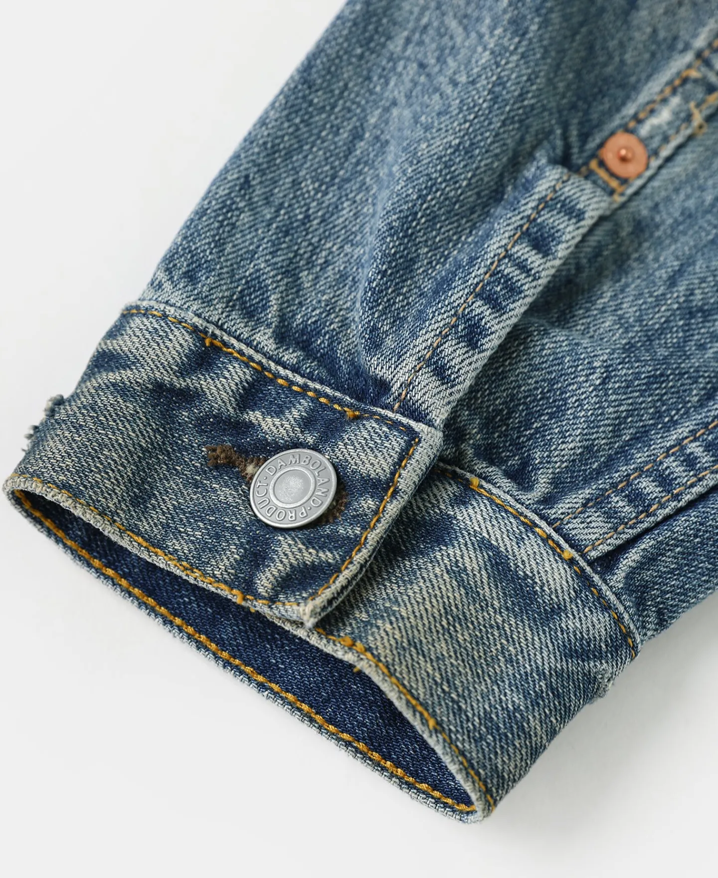 Outlet Type 1 Washed Denim Jacket - Repaired Edition Jackets&coats | Denim Jackets