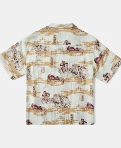 Best Ukiyo-e Bukotsu Pattern Aloha Shirt Short Sleeve Shirts | Shirts