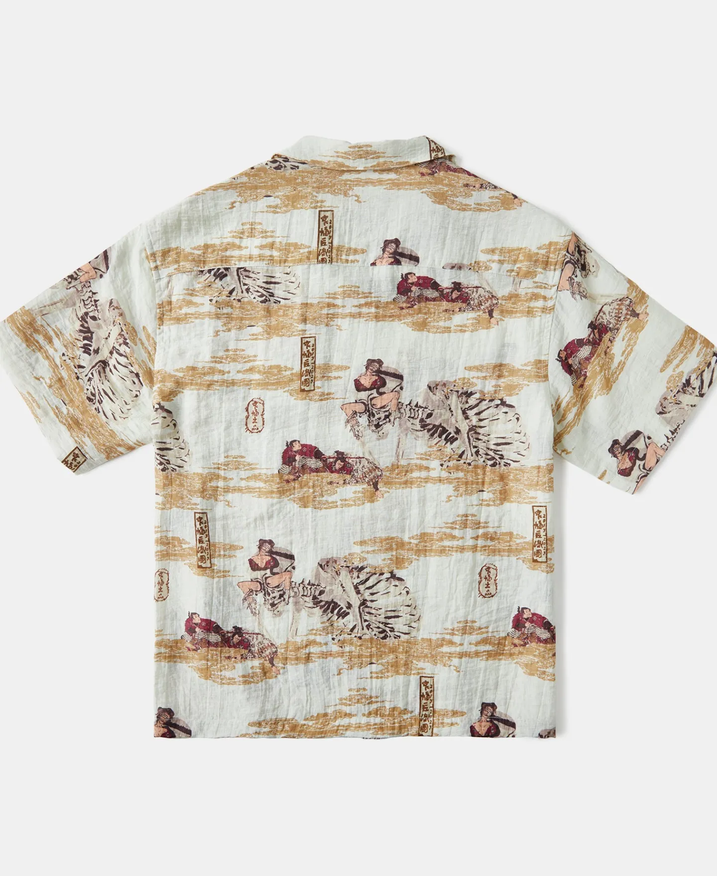 Best Ukiyo-e Bukotsu Pattern Aloha Shirt Short Sleeve Shirts | Shirts
