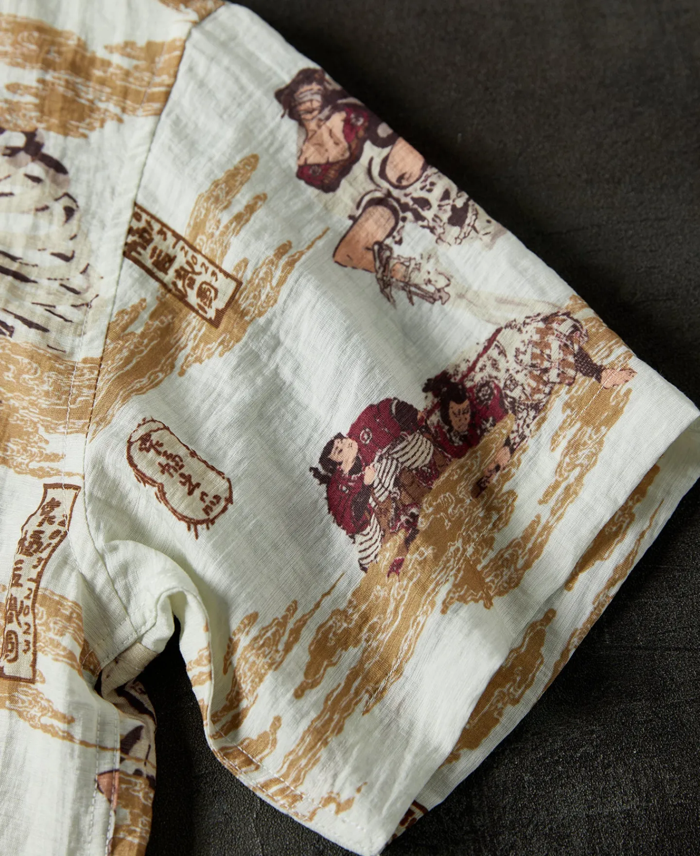 Best Ukiyo-e Bukotsu Pattern Aloha Shirt Short Sleeve Shirts | Shirts