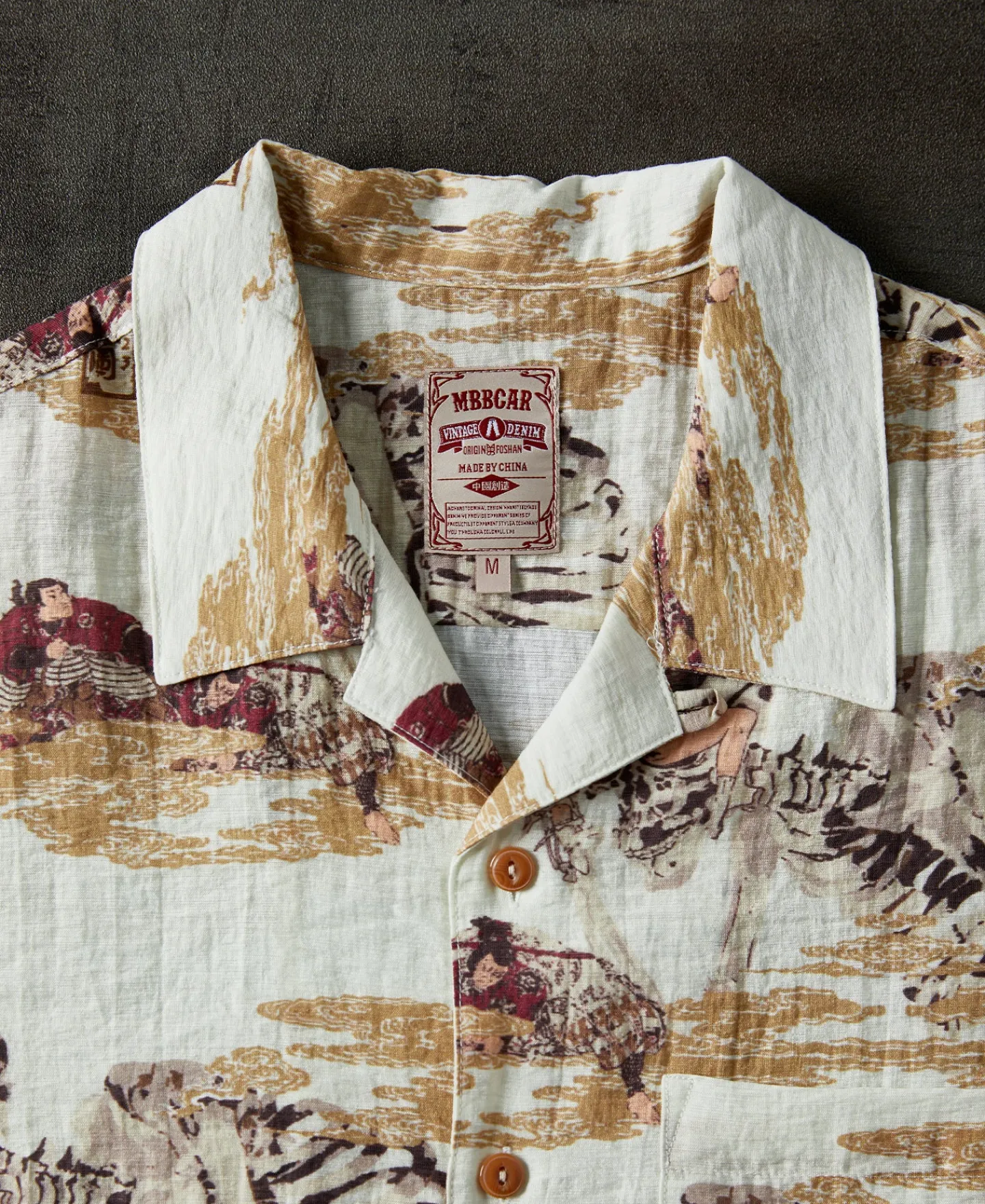 Best Ukiyo-e Bukotsu Pattern Aloha Shirt Short Sleeve Shirts | Shirts
