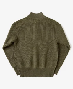 Hot US Army High Neck Wool Sweater - Olive Knitwear&sweaters