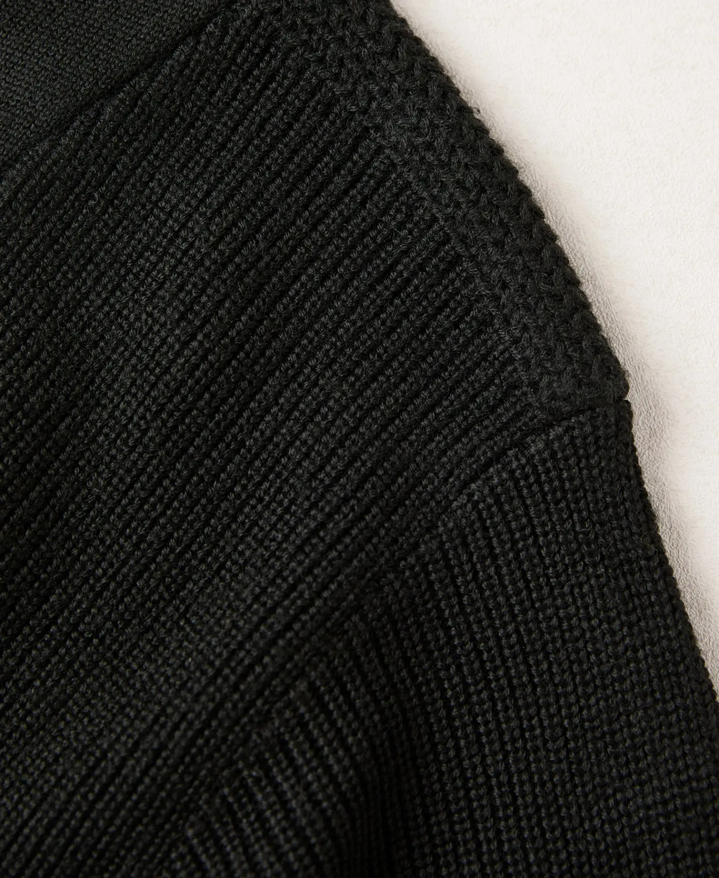 Discount US Army High Neck Wool Sweater - Black Knitwear&sweaters