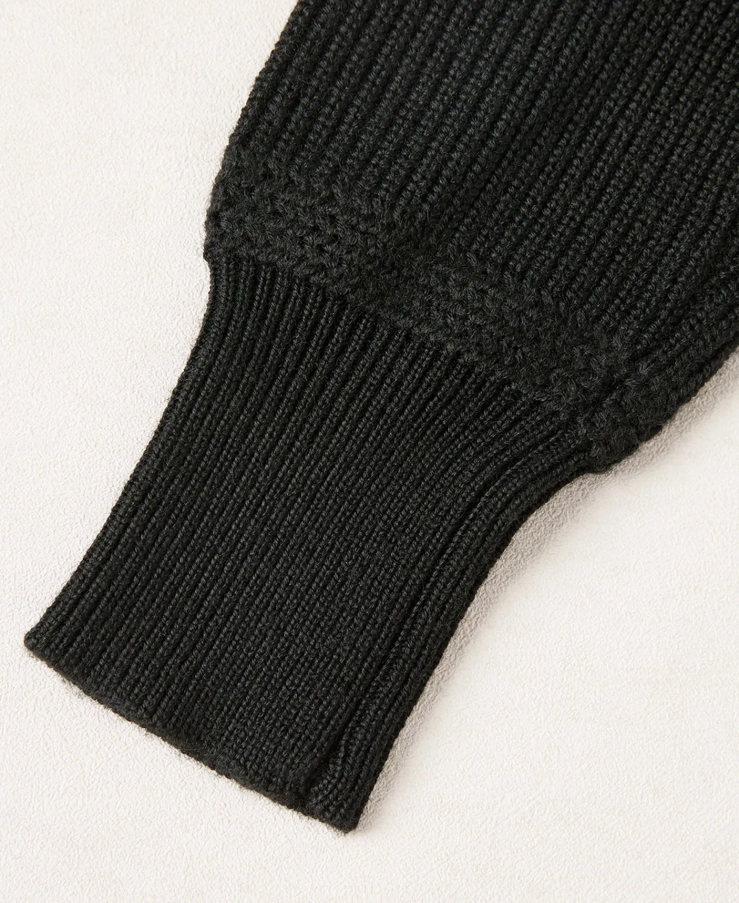 Discount US Army High Neck Wool Sweater - Black Knitwear&sweaters