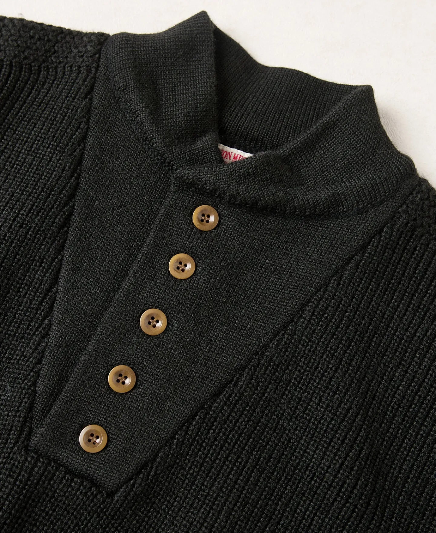 Discount US Army High Neck Wool Sweater - Black Knitwear&sweaters