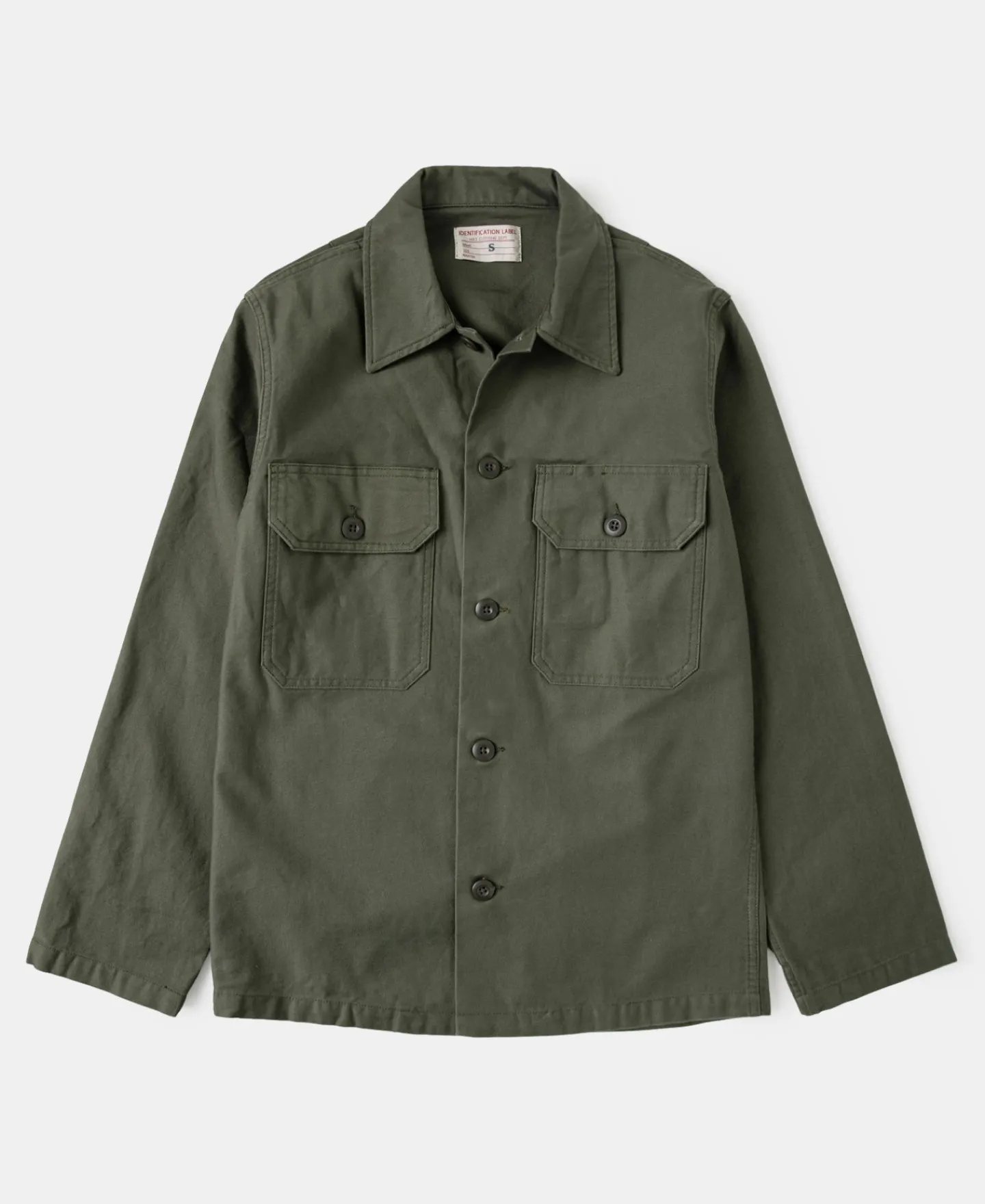 Best 1963 US Army OG-107 Fatigue Utility Shirt Long Sleeve Shirts | Shirts