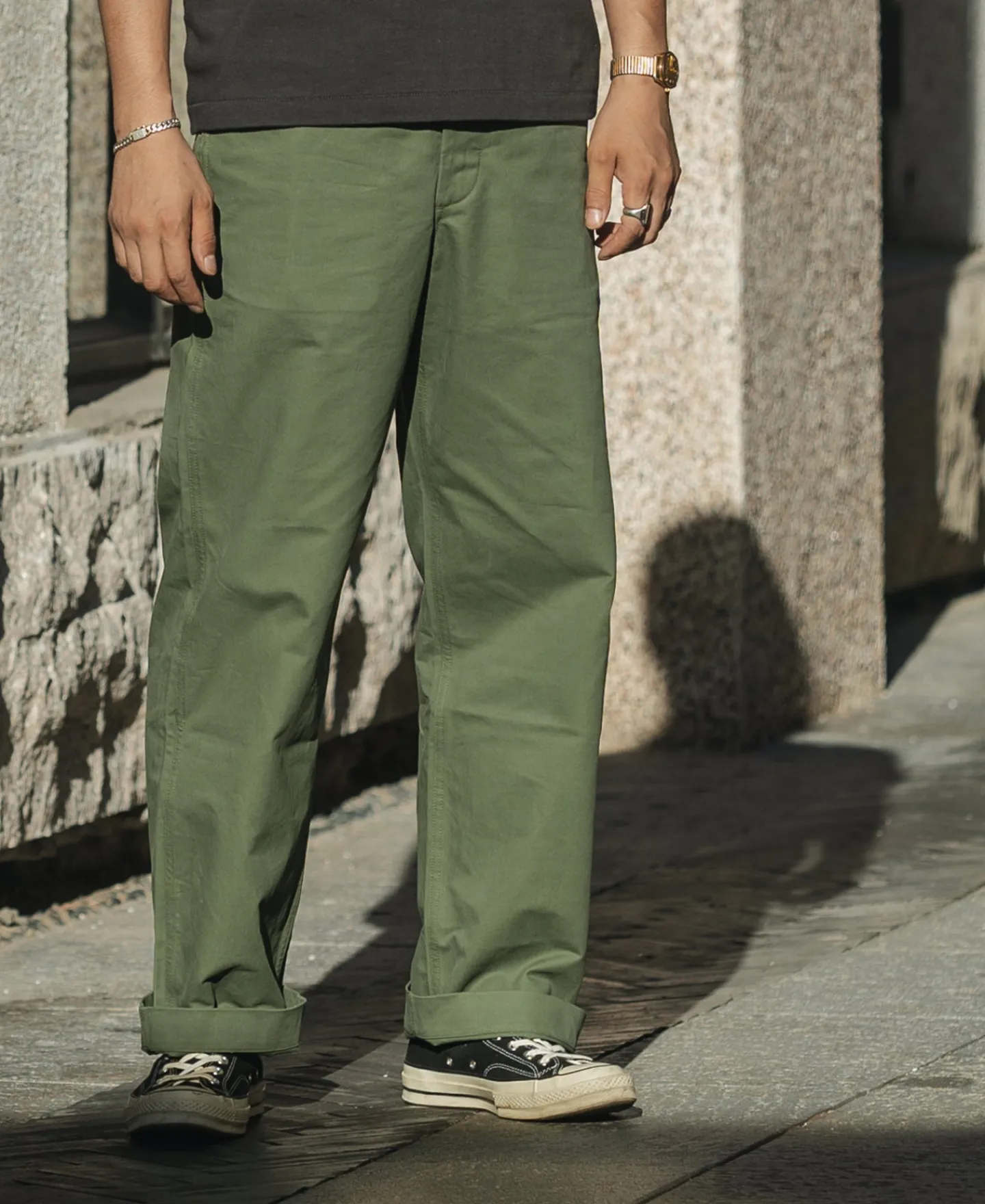 New 1944 USMC Officer Trousers - Olive Pants&trousers