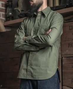 Hot U.S.N. N-3 Utility Shirt Long Sleeve Shirts | Shirts