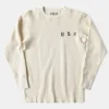 Best USN Raschel Knit Thermal Shirt Long Sleeve T-Shirts | T-shirts