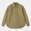 New 1942 Utility Plaid Workshirt - Yellow Long Sleeve Shirts | Shirts
