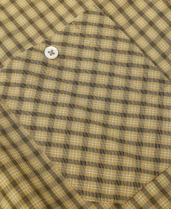 New 1942 Utility Plaid Workshirt - Yellow Long Sleeve Shirts | Shirts