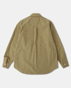 New 1942 Utility Plaid Workshirt - Yellow Long Sleeve Shirts | Shirts