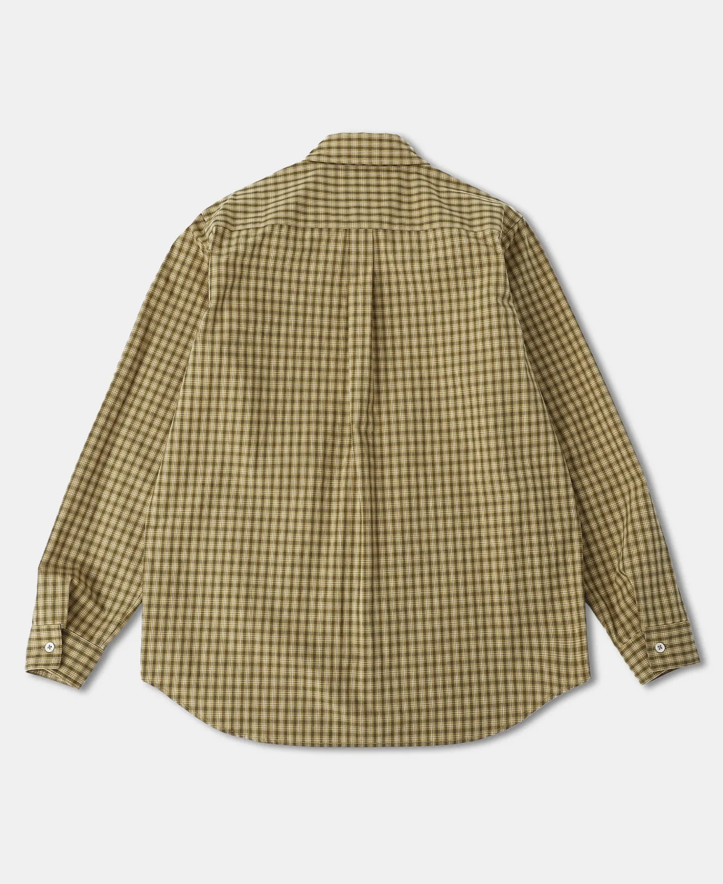 New 1942 Utility Plaid Workshirt - Yellow Long Sleeve Shirts | Shirts