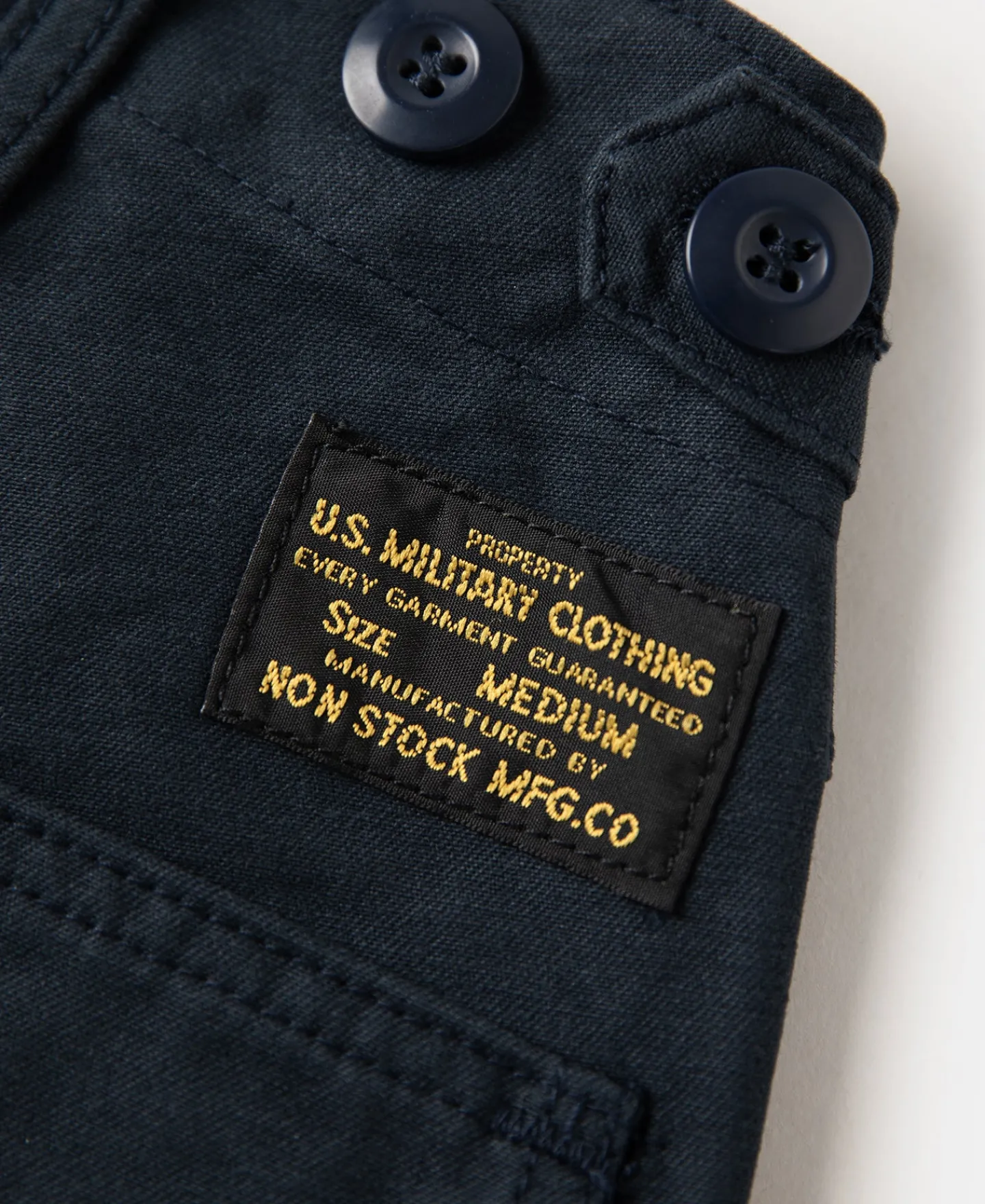 Fashion Vietnam War OG107 Fatigue Utility Shorts - Navy Shorts