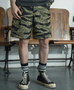 Online Vietnam War Tiger Camo Shorts Shorts