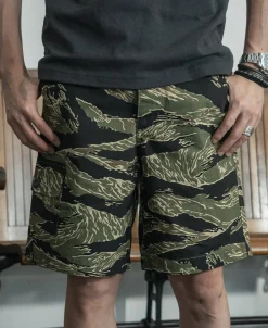 Online Vietnam War Tiger Camo Shorts Shorts
