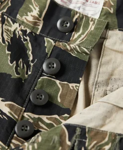 Online Vietnam War Tiger Camo Shorts Shorts