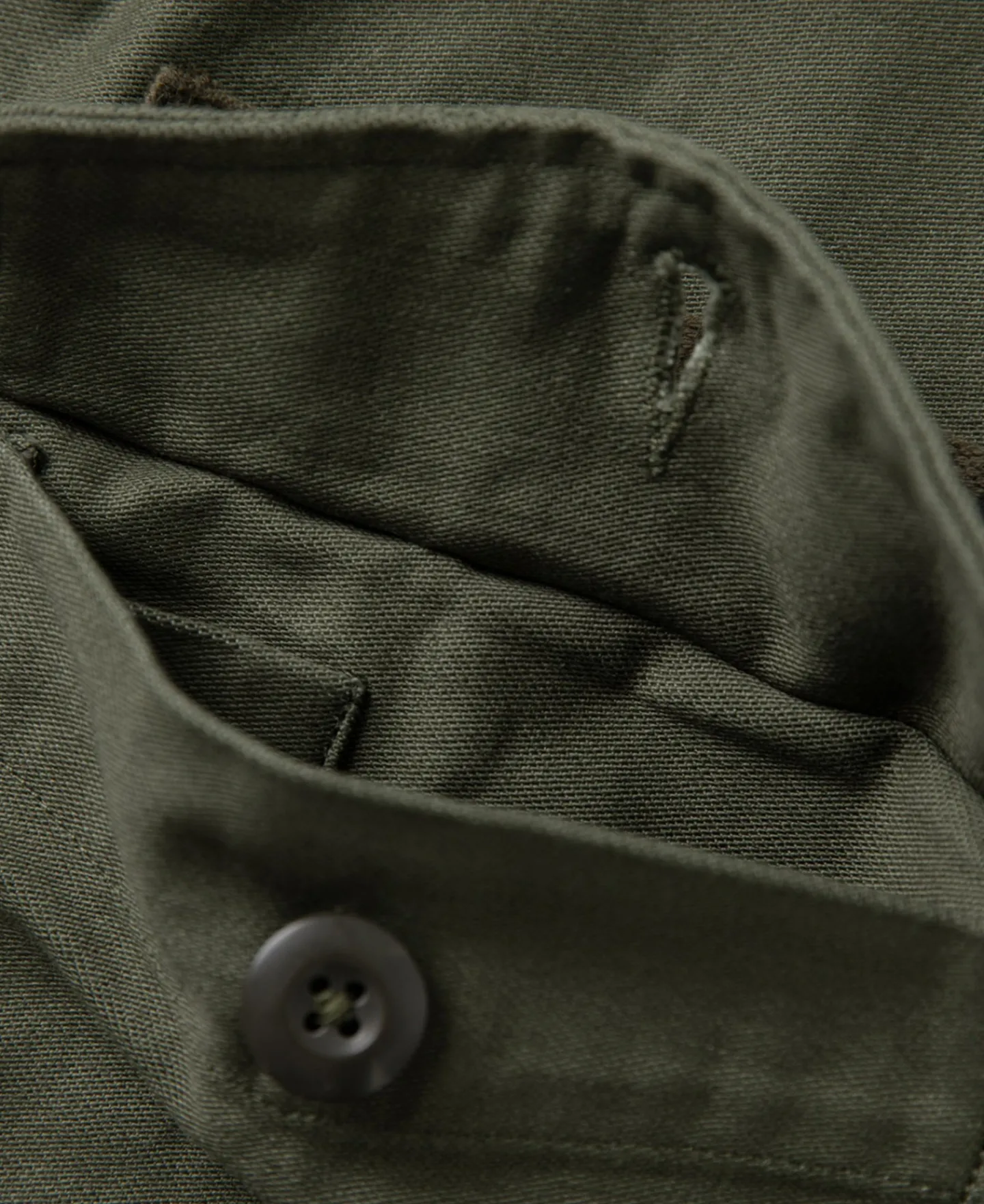 Clearance Vietnam War US Army OG107 Fatigue Utility Shirt - Plain Long Sleeve Shirts | Shirts