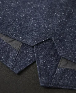 Sale Vintage Denim Pocket Work Vest Waistcoats