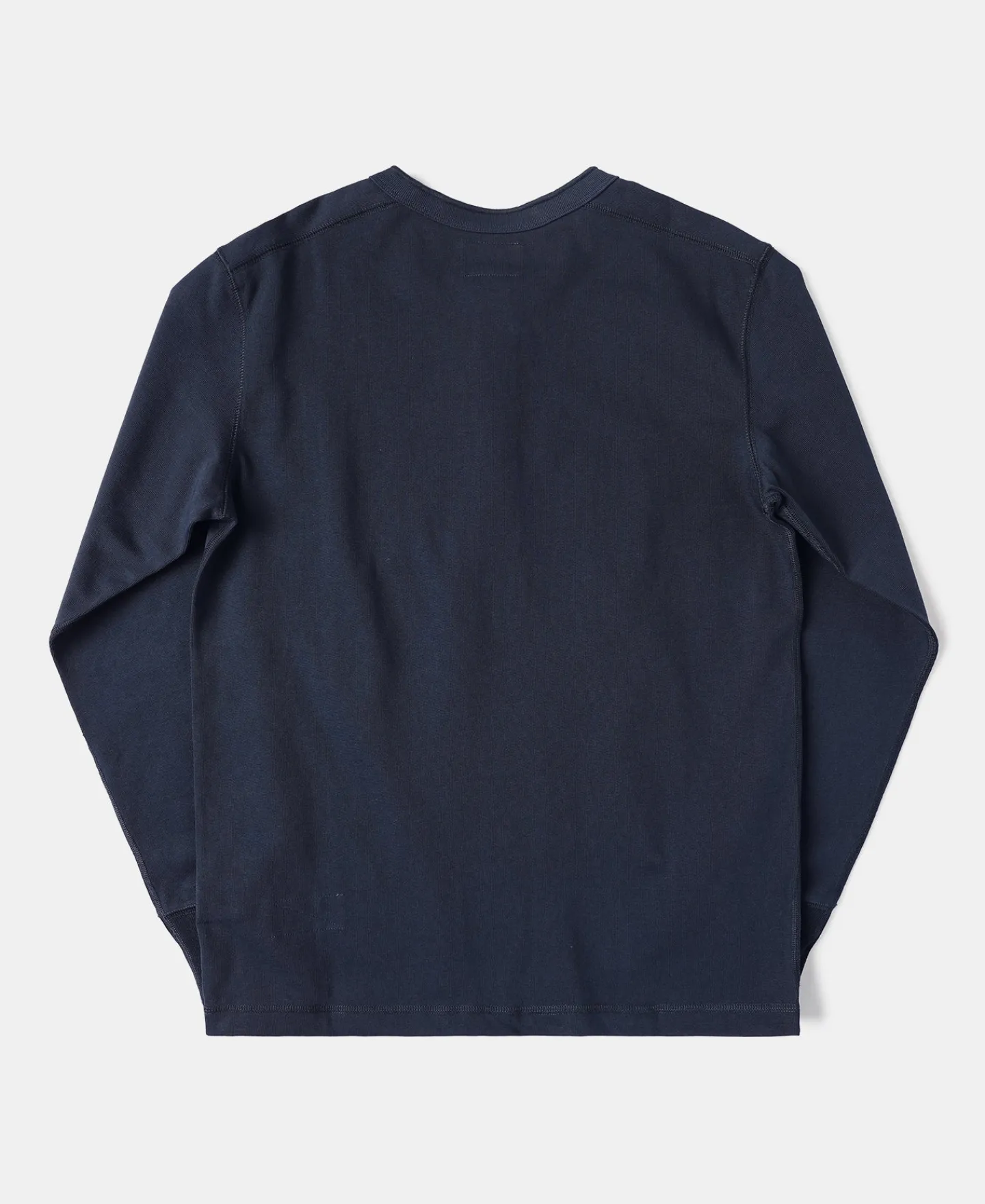 Outlet Vintage Long Sleeve Henley Shirt - Navy Henleys | Long Sleeve T-Shirts