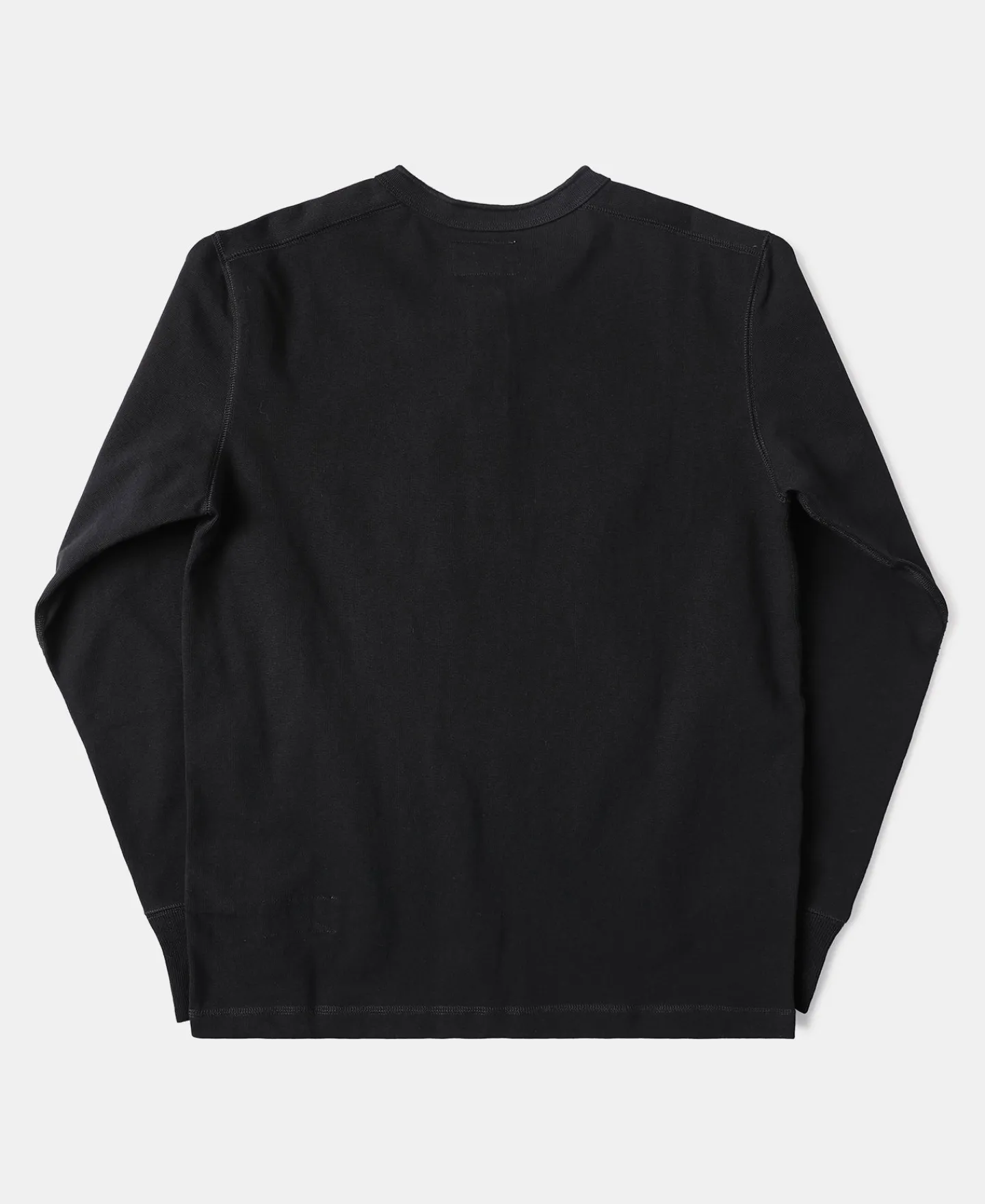 Hot Vintage Long Sleeve Henley Shirt - Black Henleys | Long Sleeve T-Shirts