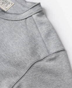 New Vintage Long Sleeve Henley Shirt - Gray Henleys | Long Sleeve T-Shirts