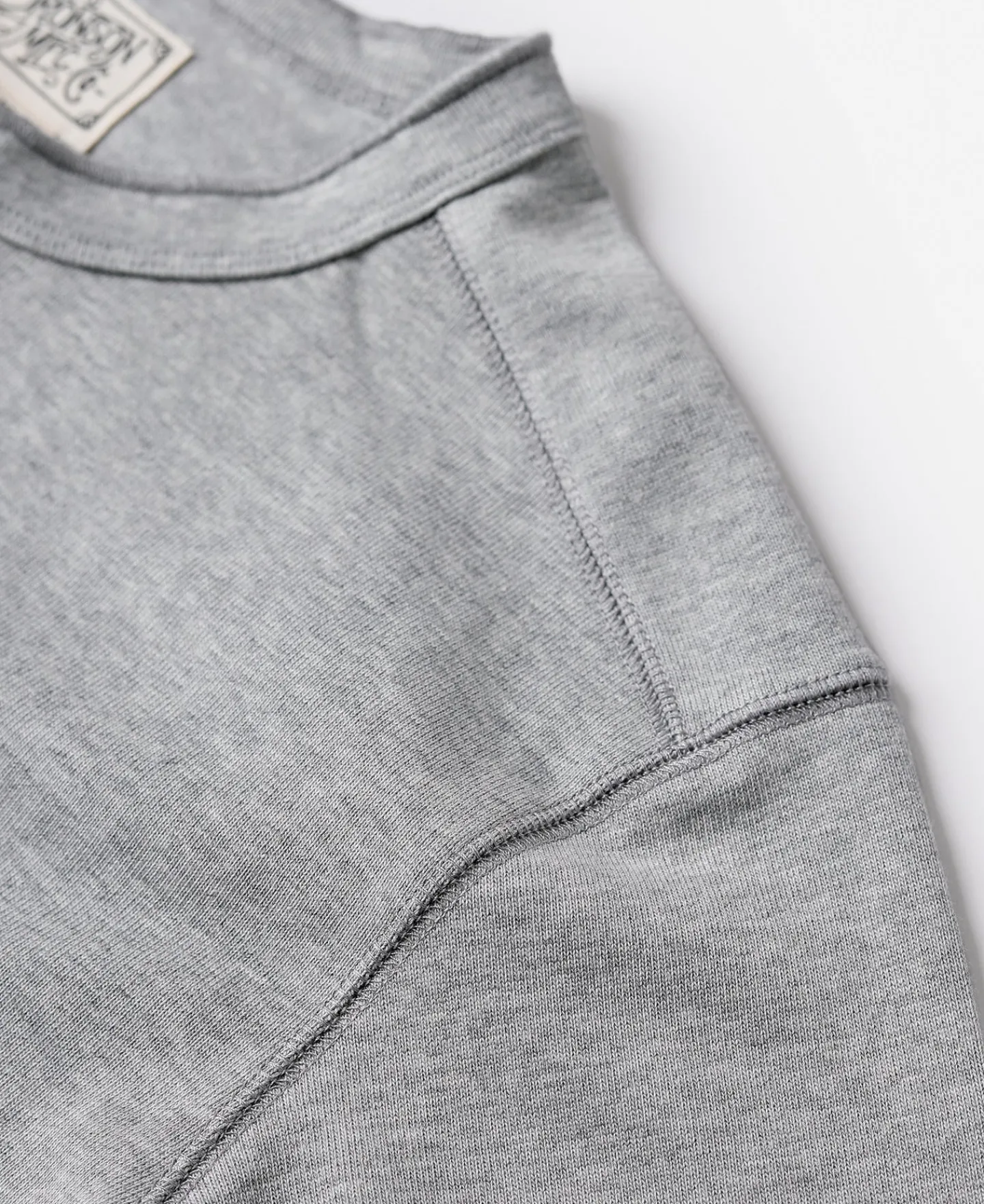 New Vintage Long Sleeve Henley Shirt - Gray Henleys | Long Sleeve T-Shirts