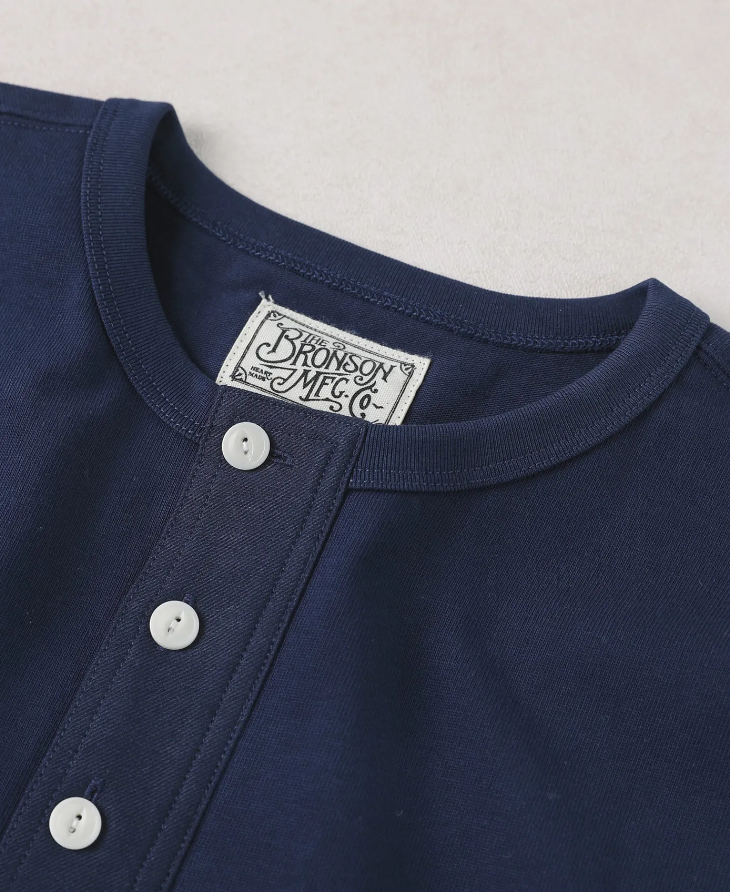 Hot Vintage Short Sleeve Henley T-Shirt - Navy Henleys | Short Sleeve T-Shirts