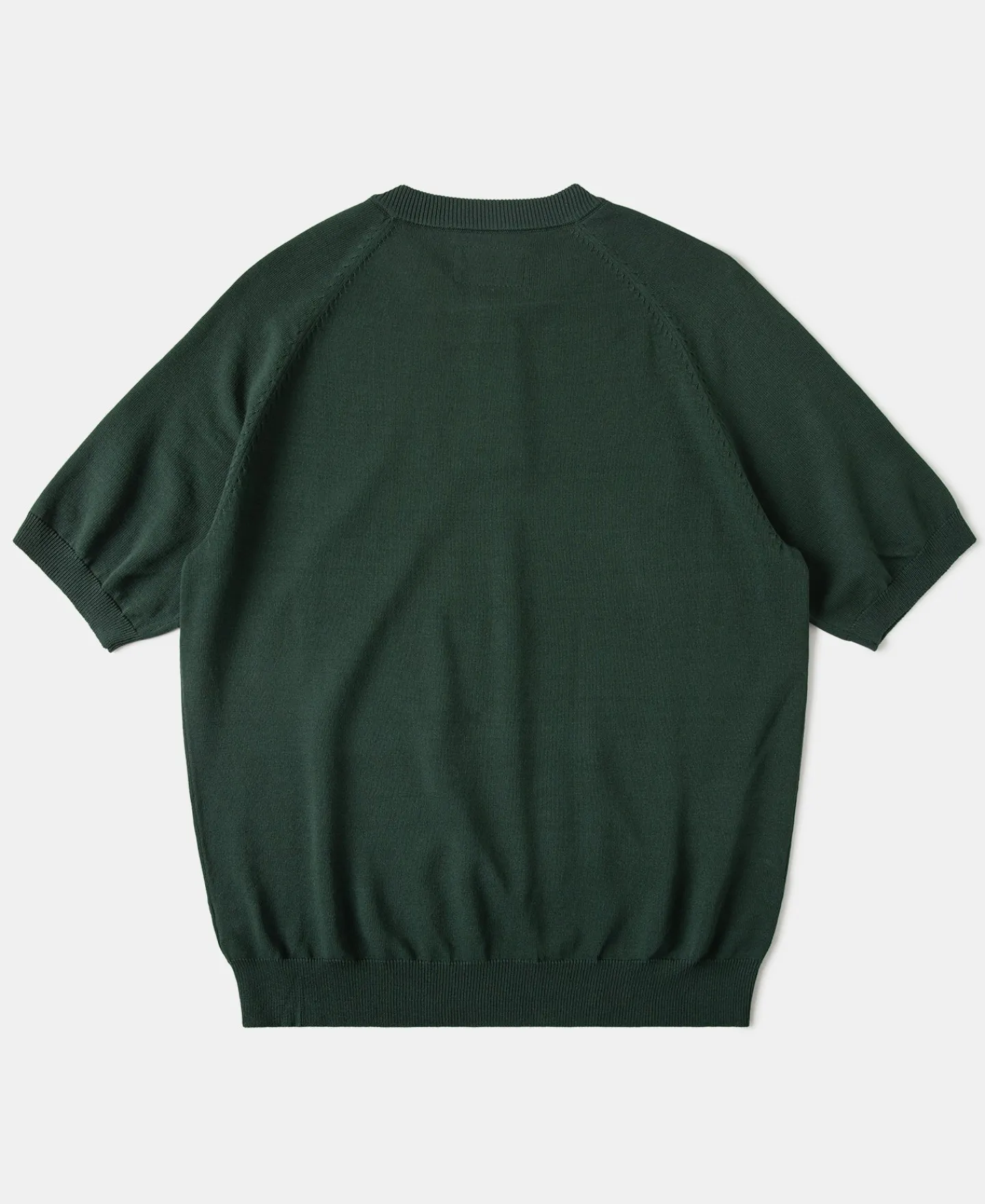 Online Viscose Knit Short Sleeve Henley T-Shirt - Dark Green Henleys | Short Sleeve T-Shirts