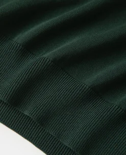 Online Viscose Knit Short Sleeve Henley T-Shirt - Dark Green Henleys | Short Sleeve T-Shirts