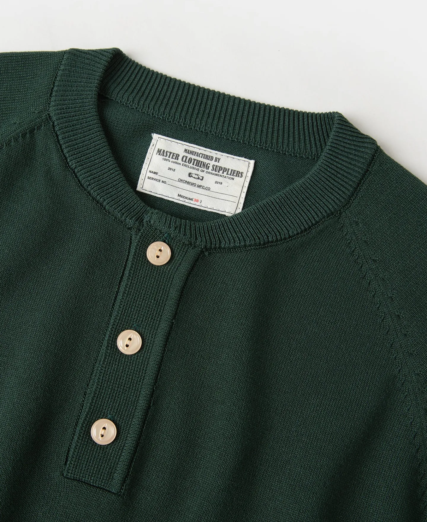 Online Viscose Knit Short Sleeve Henley T-Shirt - Dark Green Henleys | Short Sleeve T-Shirts