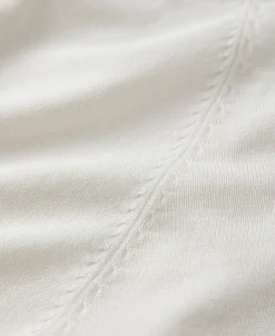New Viscose Knit Short Sleeve Henley T-Shirt - White Short Sleeve T-Shirts | Henleys