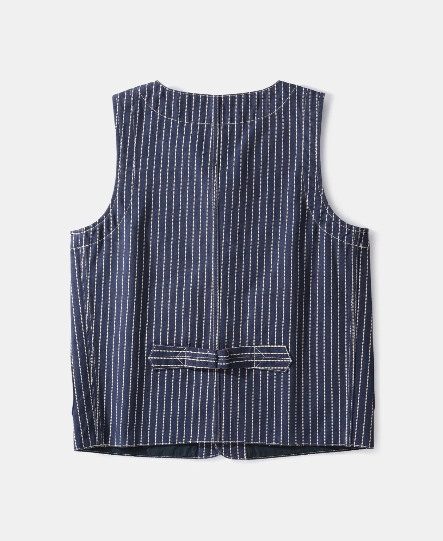 Sale Wabash Stripe Canvas Work Vest Waistcoats