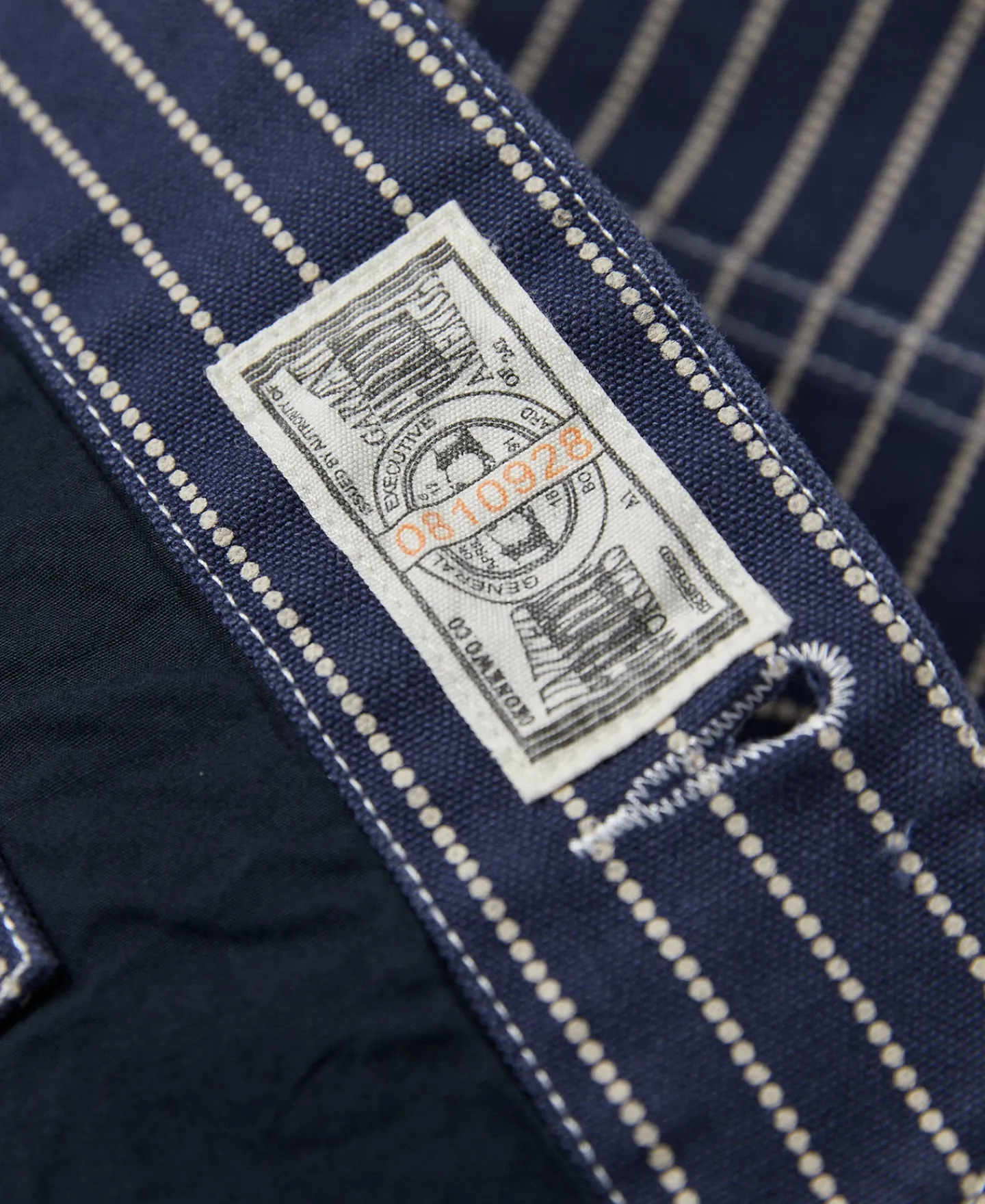 Sale Wabash Stripe Canvas Work Vest Waistcoats