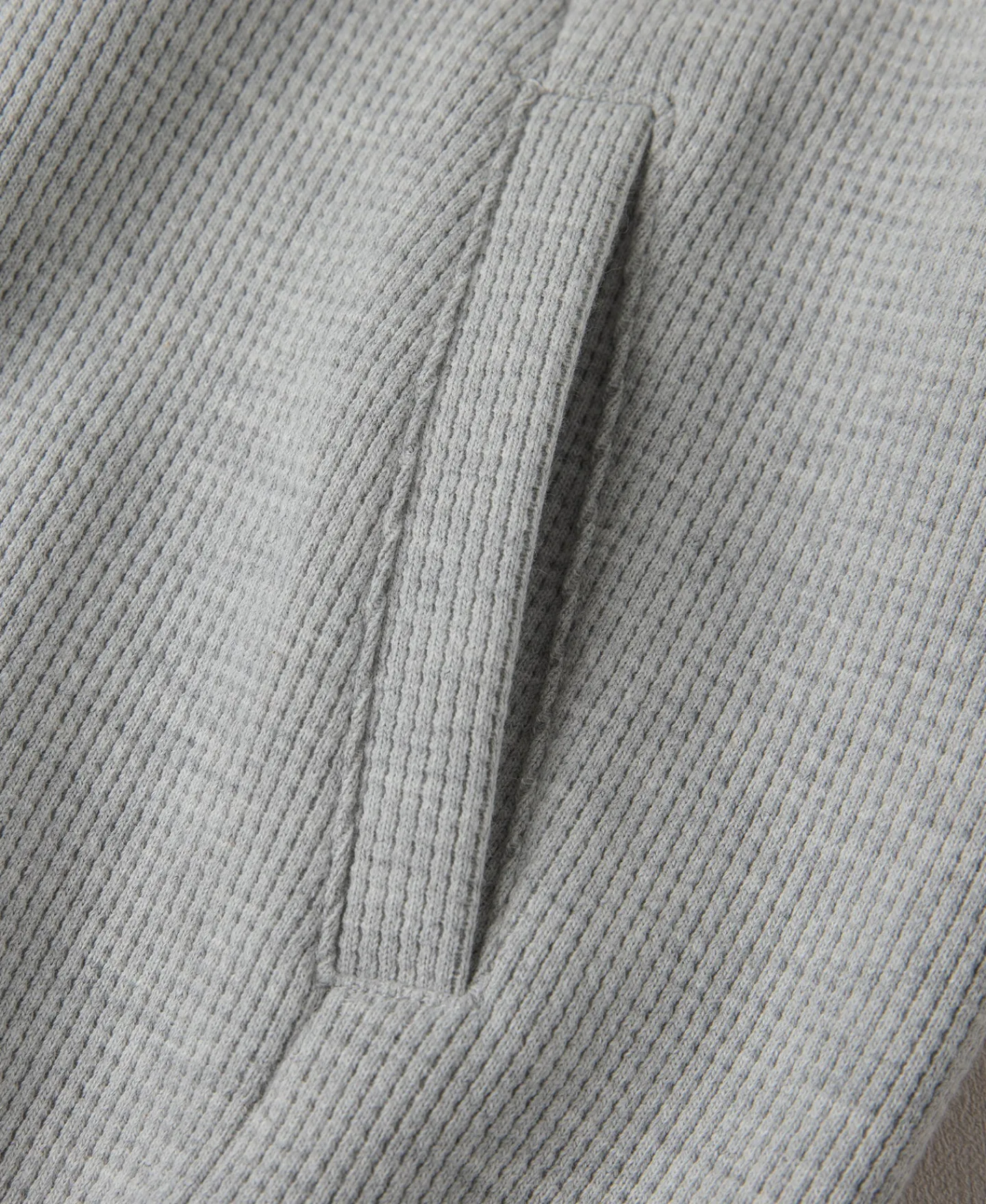 Sale Waffle Cotton Full-Zip Track Jacket - Gray Jackets&coats