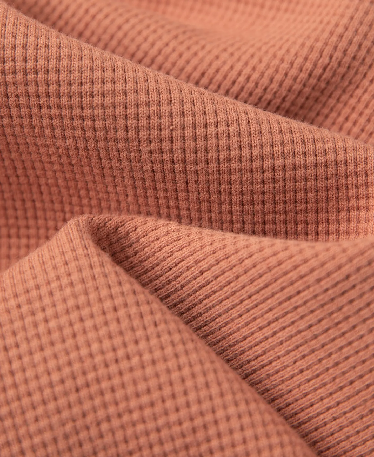 Outlet Waffle Cotton Full-Zip Track Jacket - Orange Jackets&coats