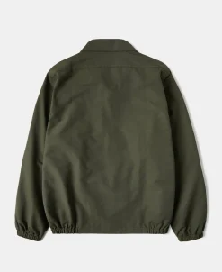Outlet 60/40 Water-Repellent Coach Jacket - Olive Jackets&coats